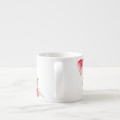 moederdag Floral World's beste moeder Espresso Kop (Achterkant)