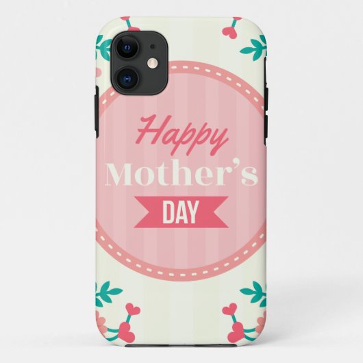 moederdag florale Case-Mate iPhone case (Achterkant)