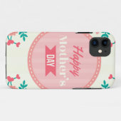 moederdag florale Case-Mate iPhone case (Achterkant (horizontaal))