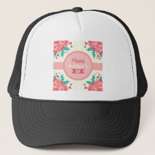 moederdag florale trucker pet