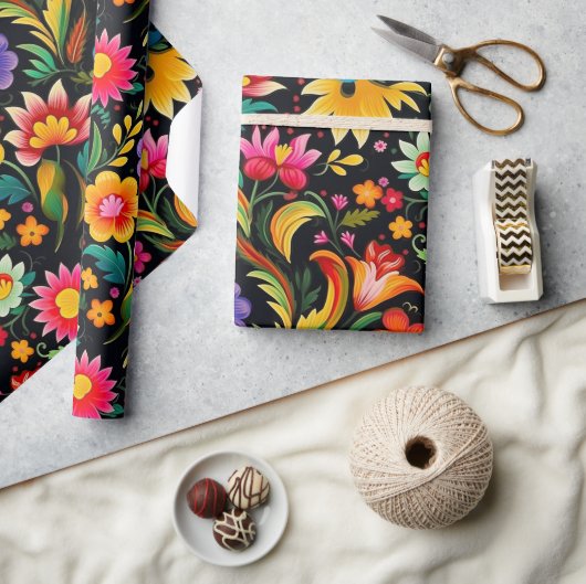 Moederdag Florals Cadeaupapier (Crafts)