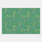 Moederdag Flowers Lily van de Valley Crocus Inpakpapier Vel (Voorkant 3)