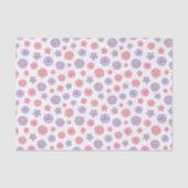 Moederdag Flowers Tissuepapier (Voorkant)