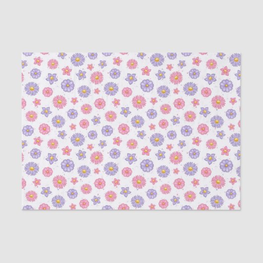 Moederdag Flowers Tissuepapier