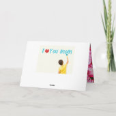 Moederdag Flyer-Sjabloon Kaart (Achterkant)