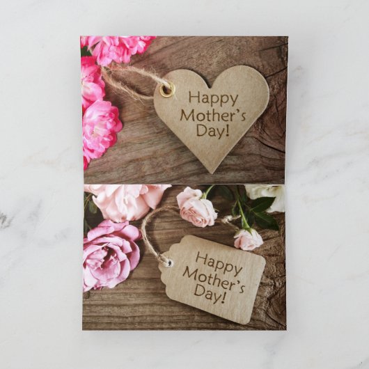 Moederdag Flyer-Sjabloon Kaart (Binnen)