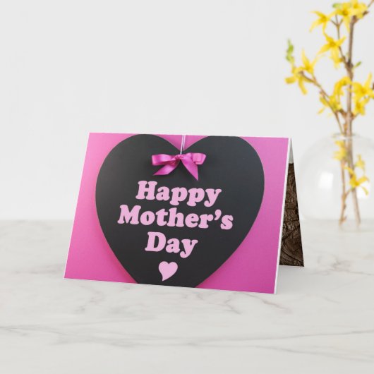 Moederdag Flyer-Sjabloon Kaart (Gele Bloem)