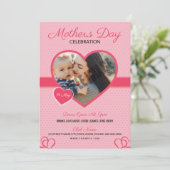 moederdag Flyer-uitnodiging Kaart (Staand voorkant)