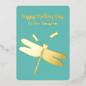 Moederdag Folie Vakantiegroet Folie Feestdagenkaart (Voorkant)