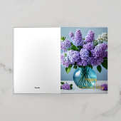 Moederdag Folie Wenskaart (Buiten Laag)