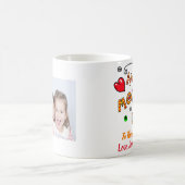 Moederdag Foto Best Mam Ever Love Cute Koffiemok (Center)