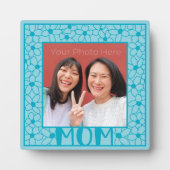 Moederdag foto cadeau van volwassen dochter fotoplaat (Voorkant)