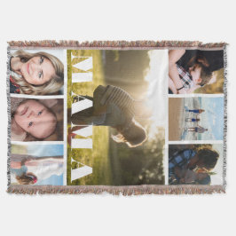 Moederdag Foto Collage Mama Deken