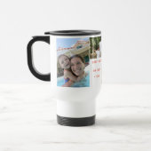 Moederdag Foto collage met 5 foto's en naam Reisbeker (Links)