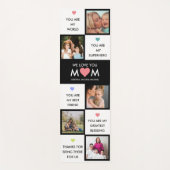 Moederdag foto collage met beste mam citaten yogamat (Voorkant)