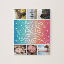 Moederdag Foto Collage Super Mam Lettering
