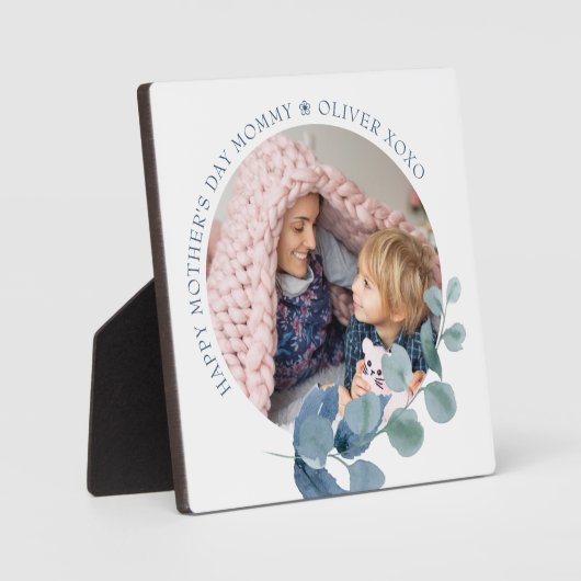 Moederdag Foto Eucalyptus Leaves Afbeelding Lijst Fotoplaat (Voorkant)