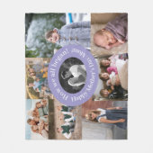  Moederdag-foto Fleece Deken (Voorkant)