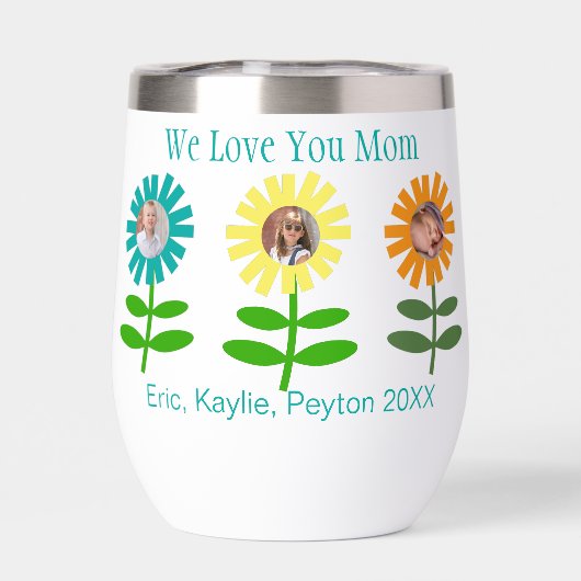 Moederdag Foto Garden (Achterkant)