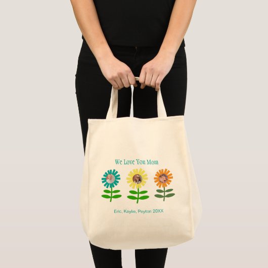 Moederdag Foto Garden Tote Bag (Voorkant (product))
