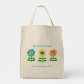 Moederdag Foto Garden Tote Bag (Achterkant)