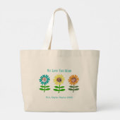 Moederdag Foto Garden Tote Bag (Achterkant)