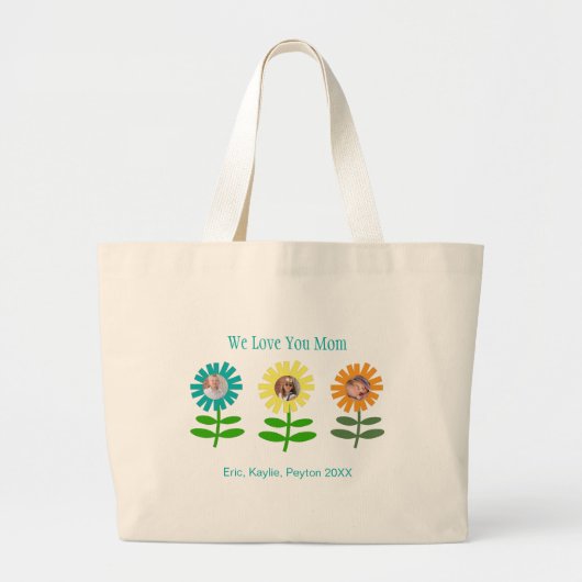 Moederdag Foto Garden Tote Bag (Voorkant)