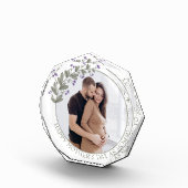 Moederdag Foto gemaakt met Paarse Wilde Bloem (Rechts)