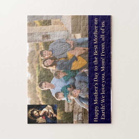  Moederdag-foto Legpuzzel (Verticaal)