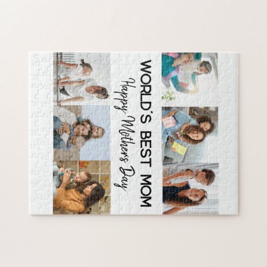 Moederdag Foto Legpuzzel (Horizontaal)