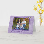 Moederdag Foto Lijst Kaart (Gele Bloem)