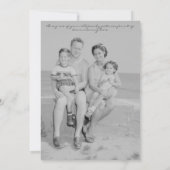 Moederdag Foto: Modern Martini Cocktail Brunch Kaart (Achterkant)