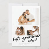 Moederdag Foto Personaliseer Oma Kaart (Voorkant)