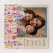 Moederdag Foto Puzzel Inspiratie Wildflowers (Horizontaal)