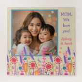 Moederdag Foto Puzzel Inspiratie Wildflowers (Verticaal)