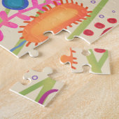 Moederdag Foto Puzzel Inspiratie Wildflowers Legpuzzel (Zijkant)