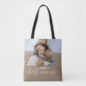 Moederdag Foto Tote Bag (Voorkant)