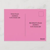 Moederdag Foto van Cute White Dog Slaping Briefkaart (Achterkant)