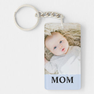 Moederdag Foto van je Mum Key Ring Sleutelhanger