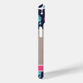 Moederdag Foto van Navy en Pink Ikat Paisley Case-Mate iPhone Case (Achterkant / Rechts)