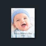 Moederdag Foto Wall Canvas<br><div class="desc">Kies uw eigen persoonlijke foto voor dit canvas. Dit canvas kijkt fabelachtig wanneer het wordt gedaan. Gewoon mooi. Moederdag cadeau.</div>