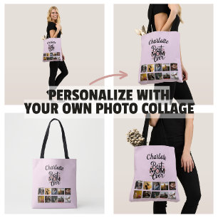 Moederdag Fotocollage Beste Moeder Ooit Aandenken Tote Bag