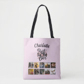 Moederdag Fotocollage Beste Moeder Ooit Aandenken Tote Bag (Voorkant)