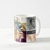 Moederdag Fotocollage gepersonaliseerd Koffiemok (Voorkant rechts)