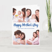 Moederdag Fotocollage Kaart (Voorkant)