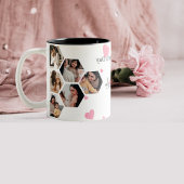 Moederdag Fotocollage met aangepaste tekst Grote Koffiekop