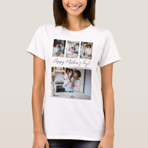 Moederdag fotocollage t-shirt