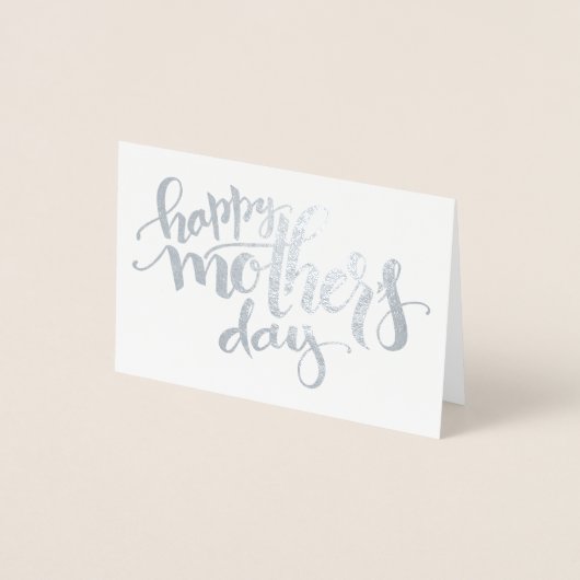 Moederdag-fotokaart Folie Kaarten (Voorkant)