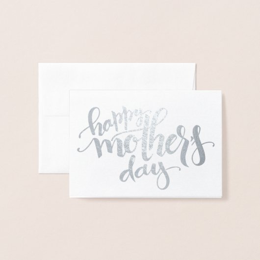 Moederdag-fotokaart Folie Kaarten (Voorkant met envelop)