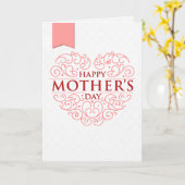 Moederdag-fotokaart Kaart (Gele Bloem)